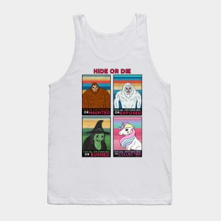 Hide or Die, Social Distancing Tank Top